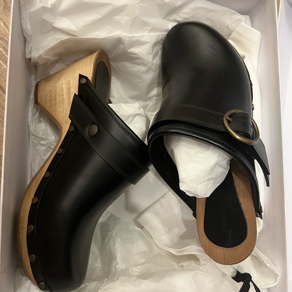 Isabel marant Titya clog black 36 with box wore once - Picture 5 of 7